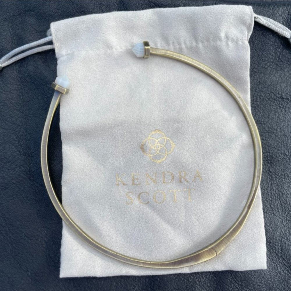 Kendra Scott hinged choker/collar necklace